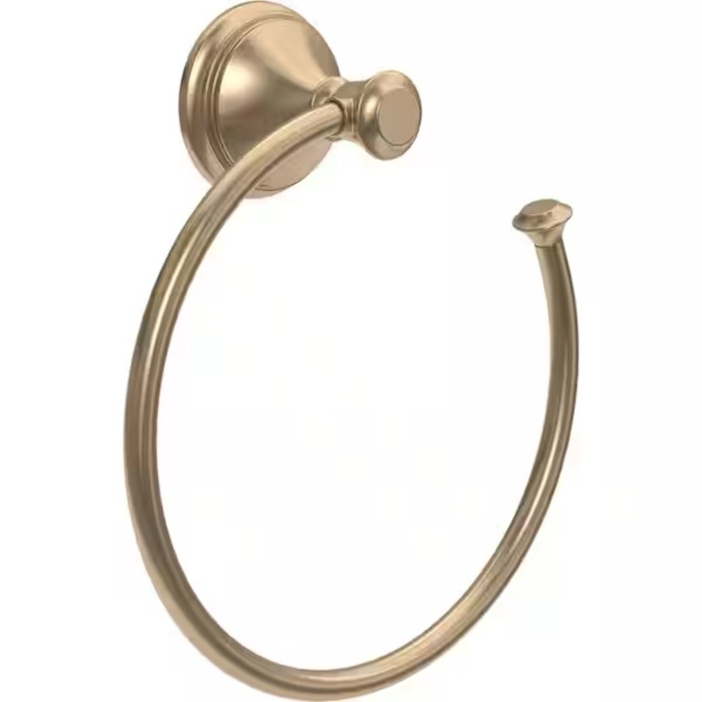 NIB Cassidy Towel Ring by Delta - Champagne Bronze